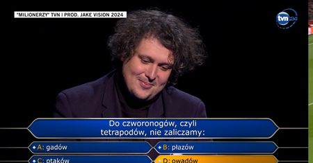"Milionerzy". Urbański zadał ostatnie pytanie za milion