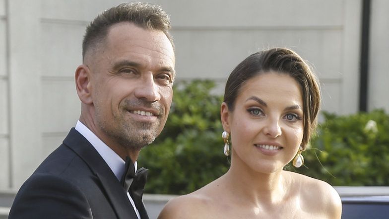 Aleks Mackiewicz z żoną Magdaleną