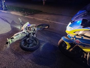 Jedlicze: Pościg za 17-latkiem. Jazda zakończyła się kraksą