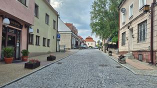 Sandomierz: Ulica na sandomierskiej starówce do remontu