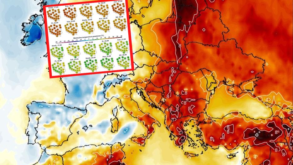 Pogoda. Prognoza długoterminowa. Zmiana za zmianą we wrześniu