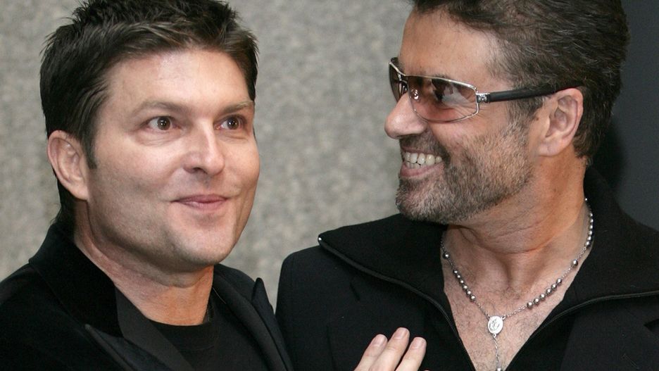 George Michael i Kenny Goss w 2005 roku
