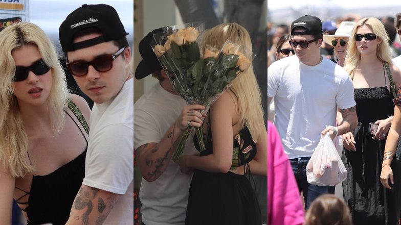 Brooklyn Beckham i Nicola Peltz "przyłapani" przez paparazzi na zakupach