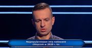 "Milionerzy". Najpopularniejsze imię dla chłopców w 2020 roku, to?