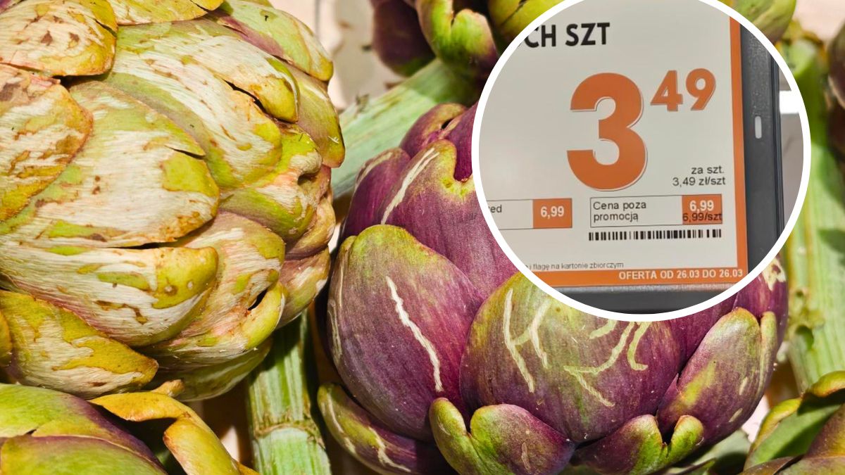 Karczochy pojawiają się w supermarketach