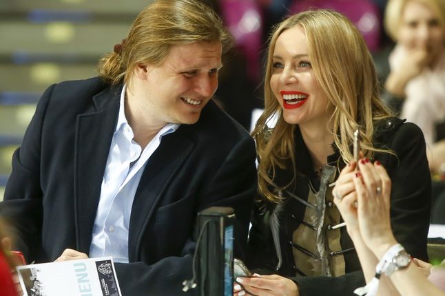 Agnieszka Woźniak-Starak i Piotr Woźniak-Starak rok po zaręczynach byli już po ślubie 