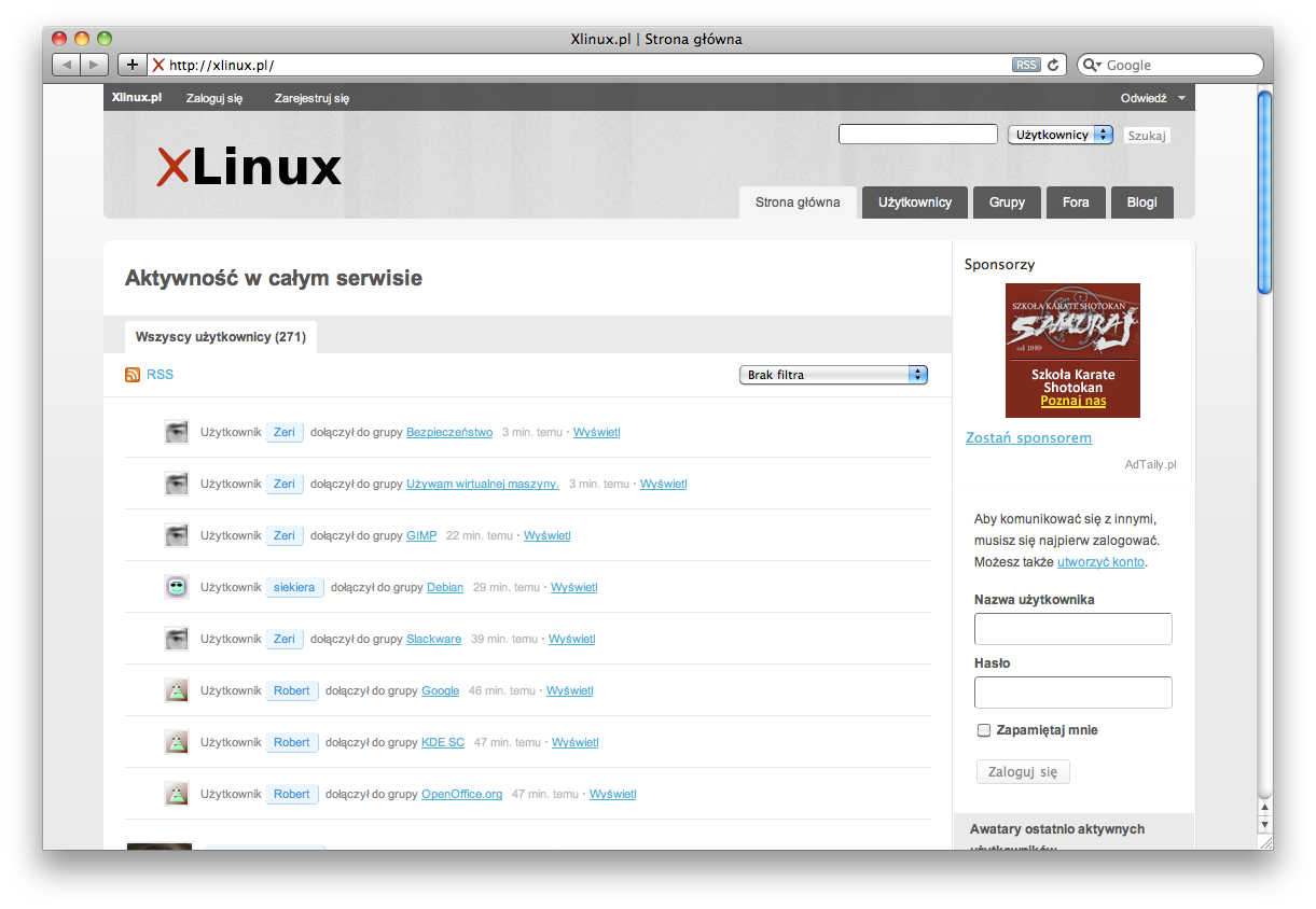 Xlinux.pl - tam gdzie spotykają się geeki 2