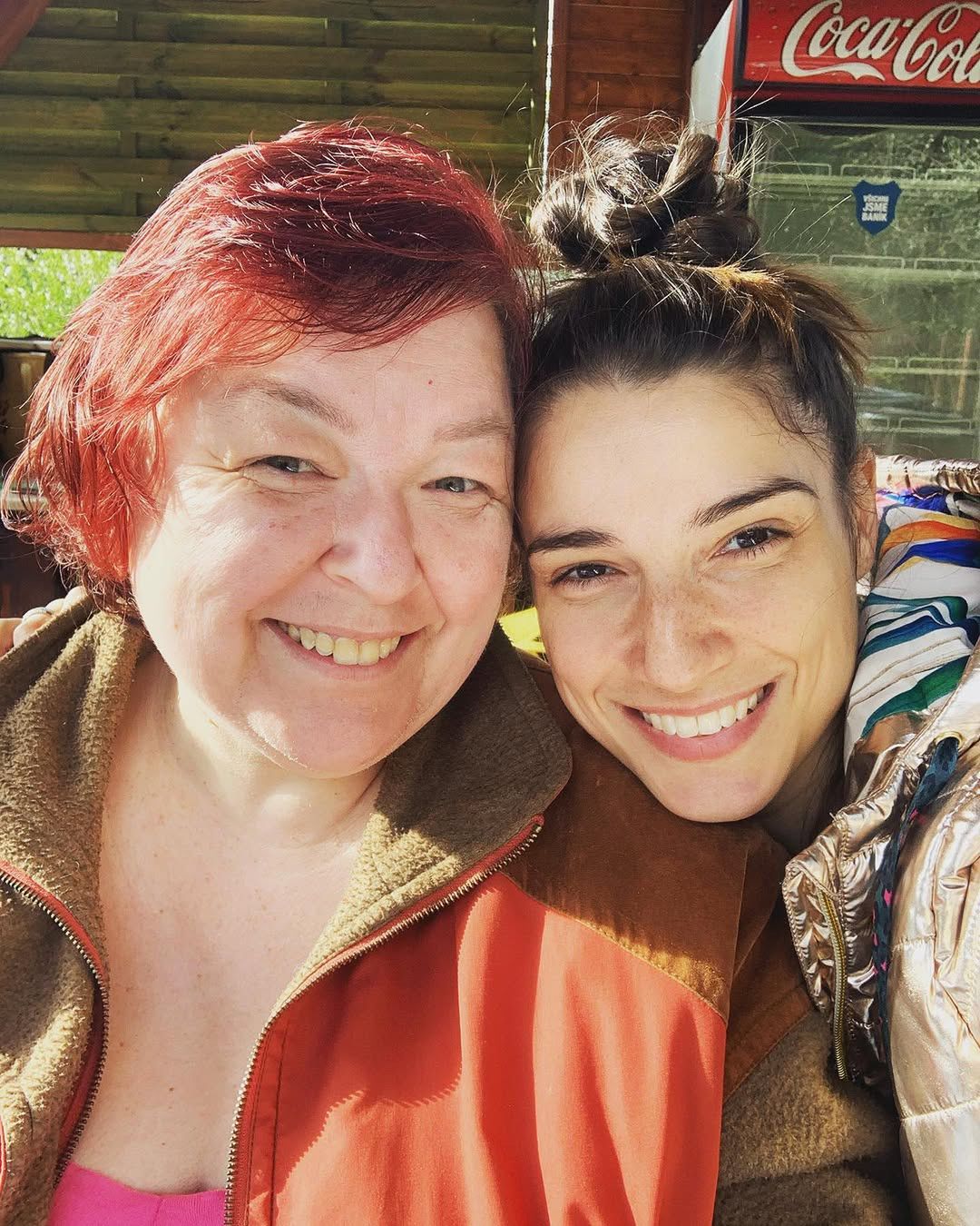 Lenka Klimentova z mamą