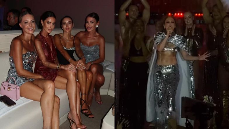 Rozenek bawi się na koncercie JLo ze znanymi koleżankami