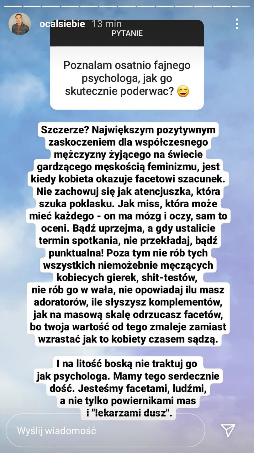 Złote myśli pana eksperta
