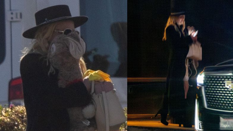 Britney Spears "przyłapana" z pluszakiem