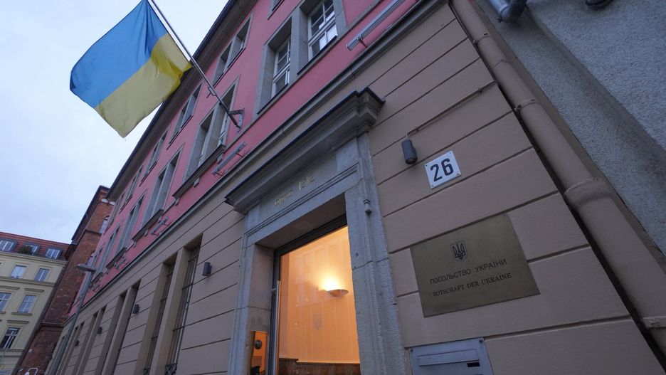 Budynek ambasady Ukrainy w Berlinie