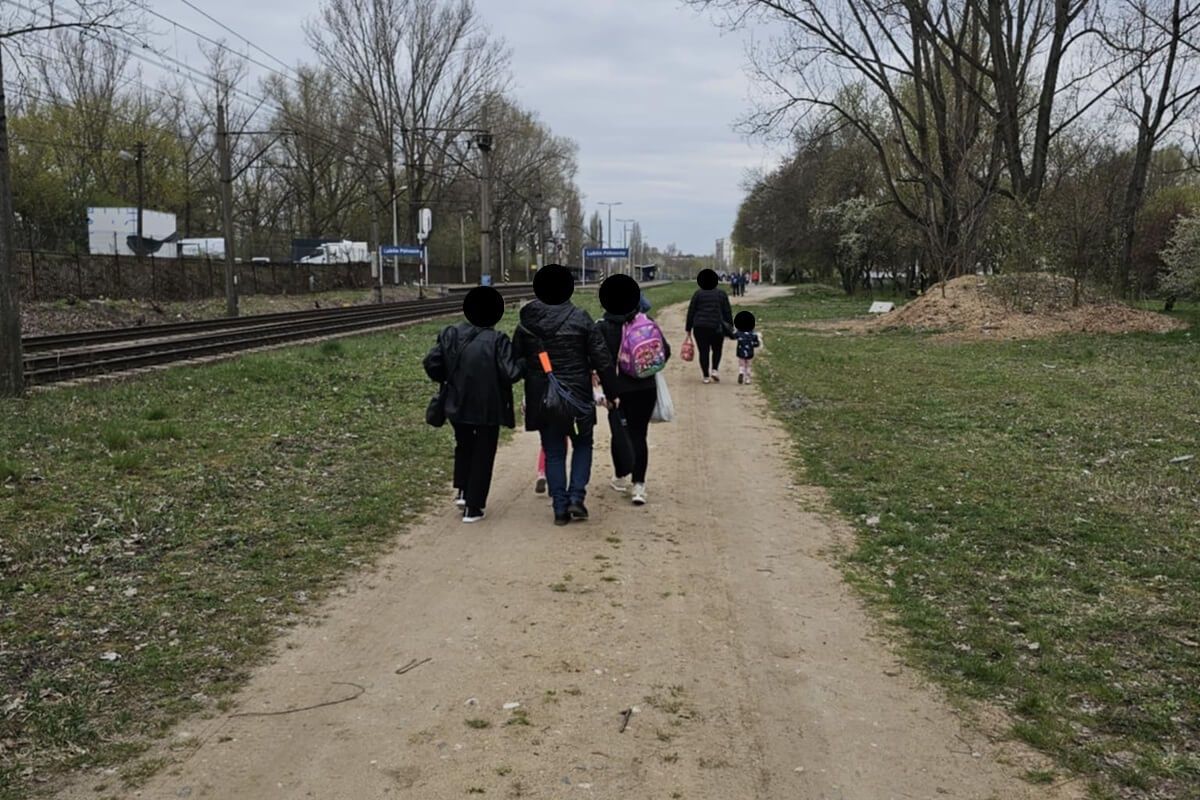 Pociąg potrącił kobietę niedaleko stacji kolejowej Lublin Północny