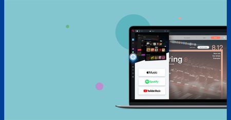 Spotify, Apple Music i YouTube lądują w pasku bocznym Opery