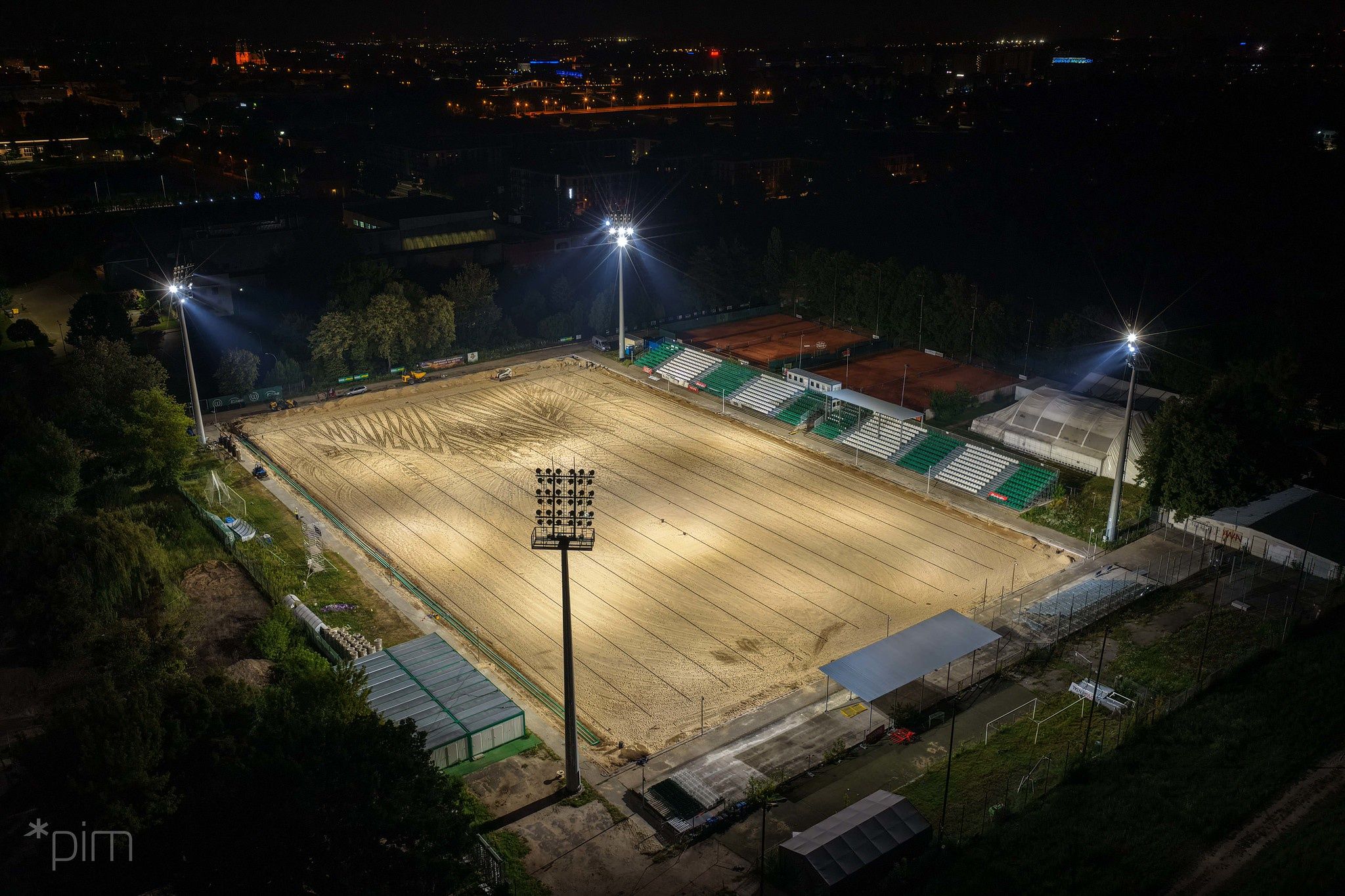 Prace budowlane w "Ogródku" fot. PIM