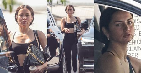 Wyposażona w torebkę za 19 tysięcy Ana de Armas wraca z treningu w staniku i BEZ MAKIJAŻU
