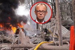 Merz o ataku na Sumy: Rosja popełniła "ciężką zbrodnię wojenną"