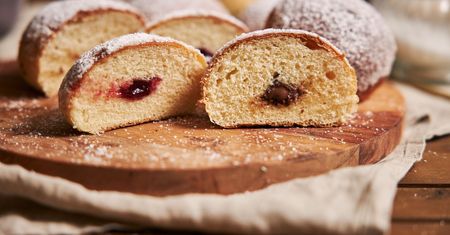 Pączki pieczone.  Pyszna alternatywa dla liczących kalorie