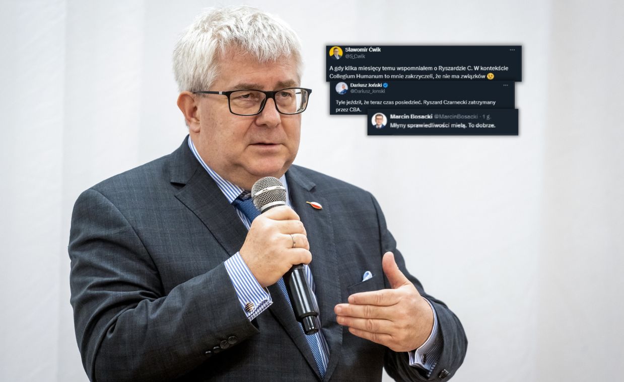 Czarnecki zatrzymany. "Tyle jeździł, że teraz czas posiedzieć"