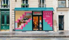 Netflix otworzył w Paryżu sklep pop-up z atrakcjami dla fanów serialu "Squid Game"