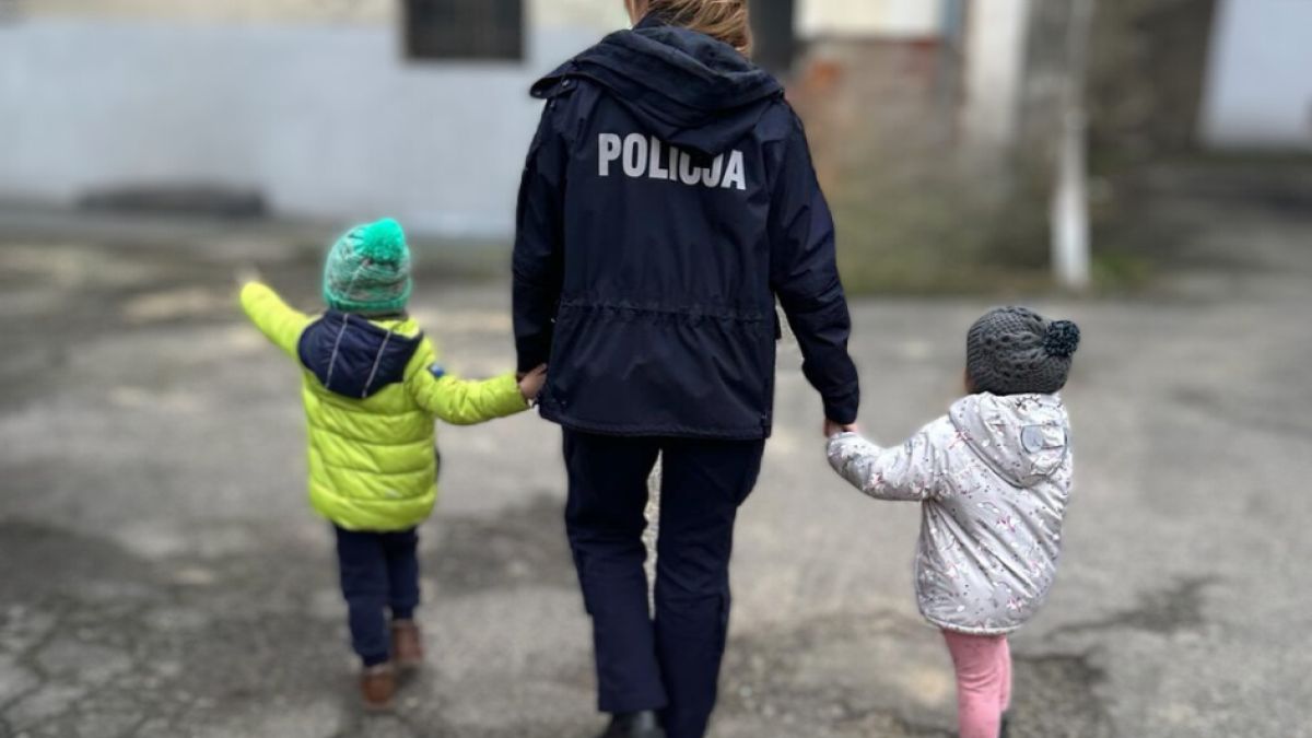 Dzieci wymknęły się z domu