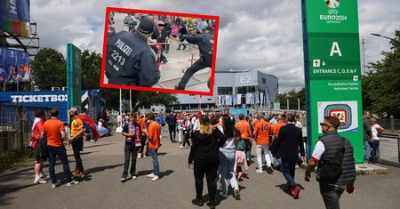 Atak napastnika tuż przed meczem Polski. Policja zabiera głos