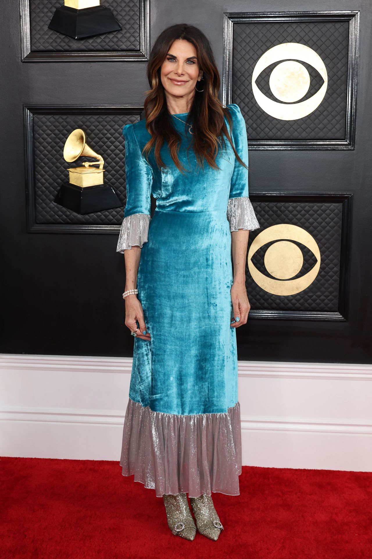 Hilary Shepard w nieudanej stylizacji na rozdaniu Grammy 