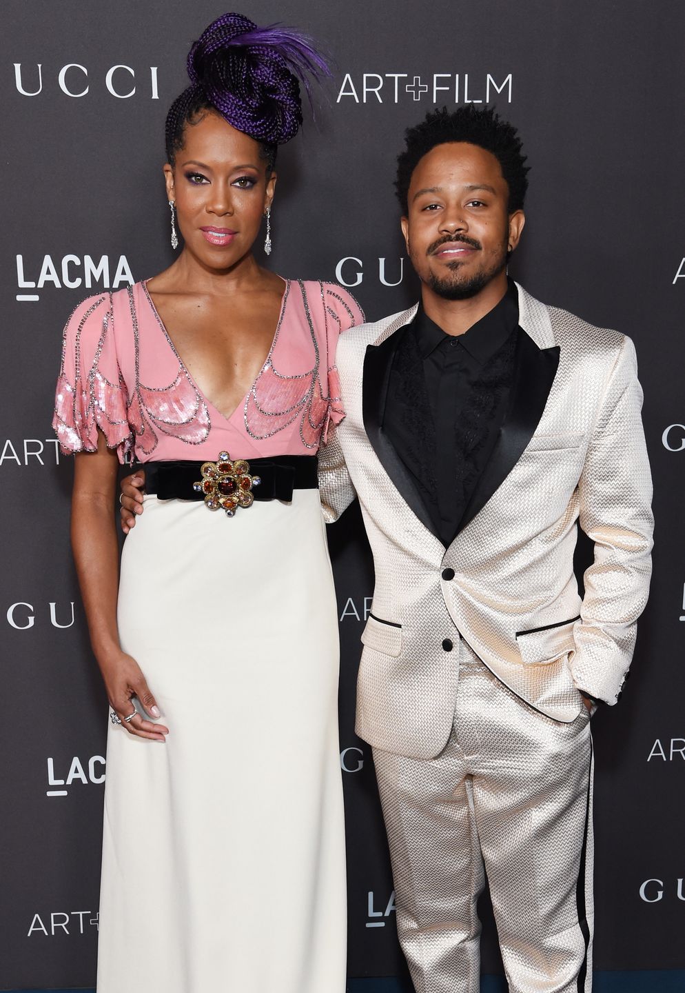 Regina King z synem