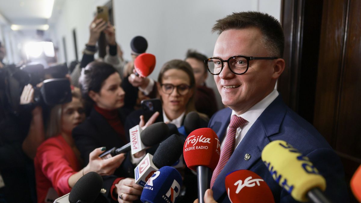 Roz?am w Polsce 2050 - konferencje prasowe w Sejmie
18.02.2026 Warszawa Sejm Konferencja prasowa poslow Polski 20250 Szymona Holowni w Sejmie fot Filip Naumienko/REPORTER
N/z: Szymon Holownia
Filip Naumienko/REPORTER