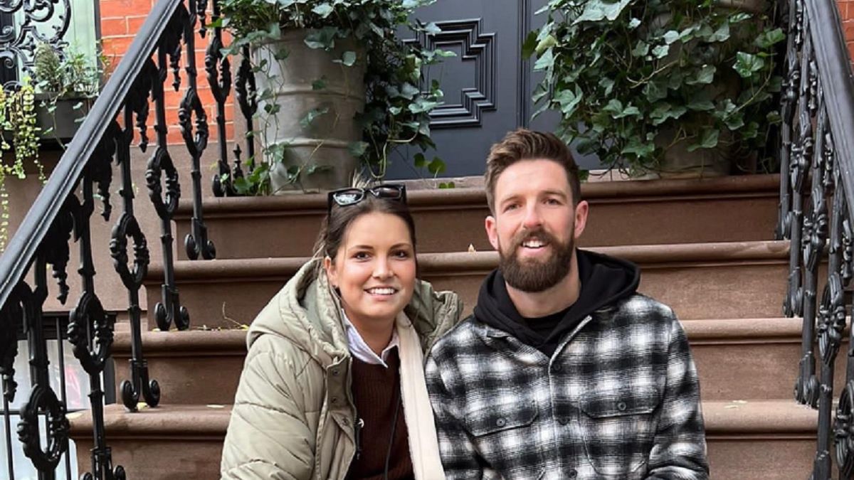 Na zdjęciu: Josh Vickers i jego żona Laura