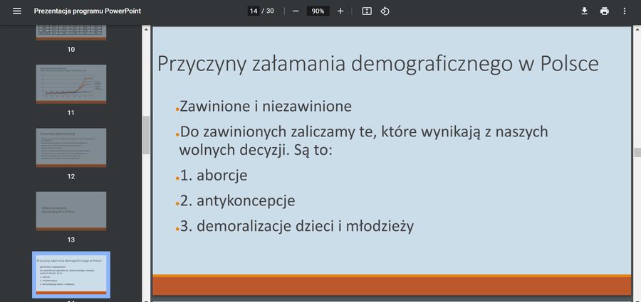 Przyczyny depopulacji Polski