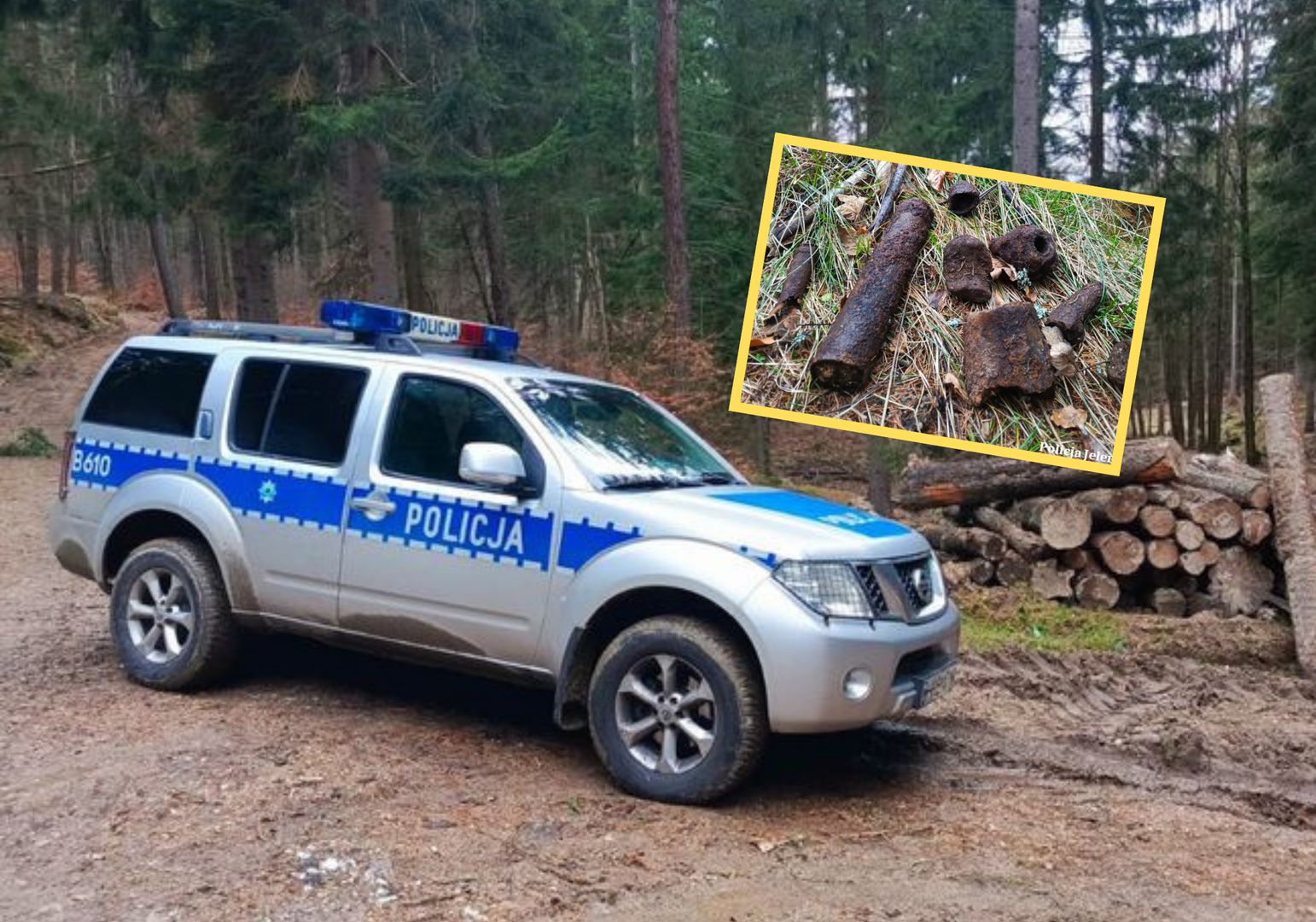 Groźne znalezisko w Piechowicach. Policja radzi, jak reagować