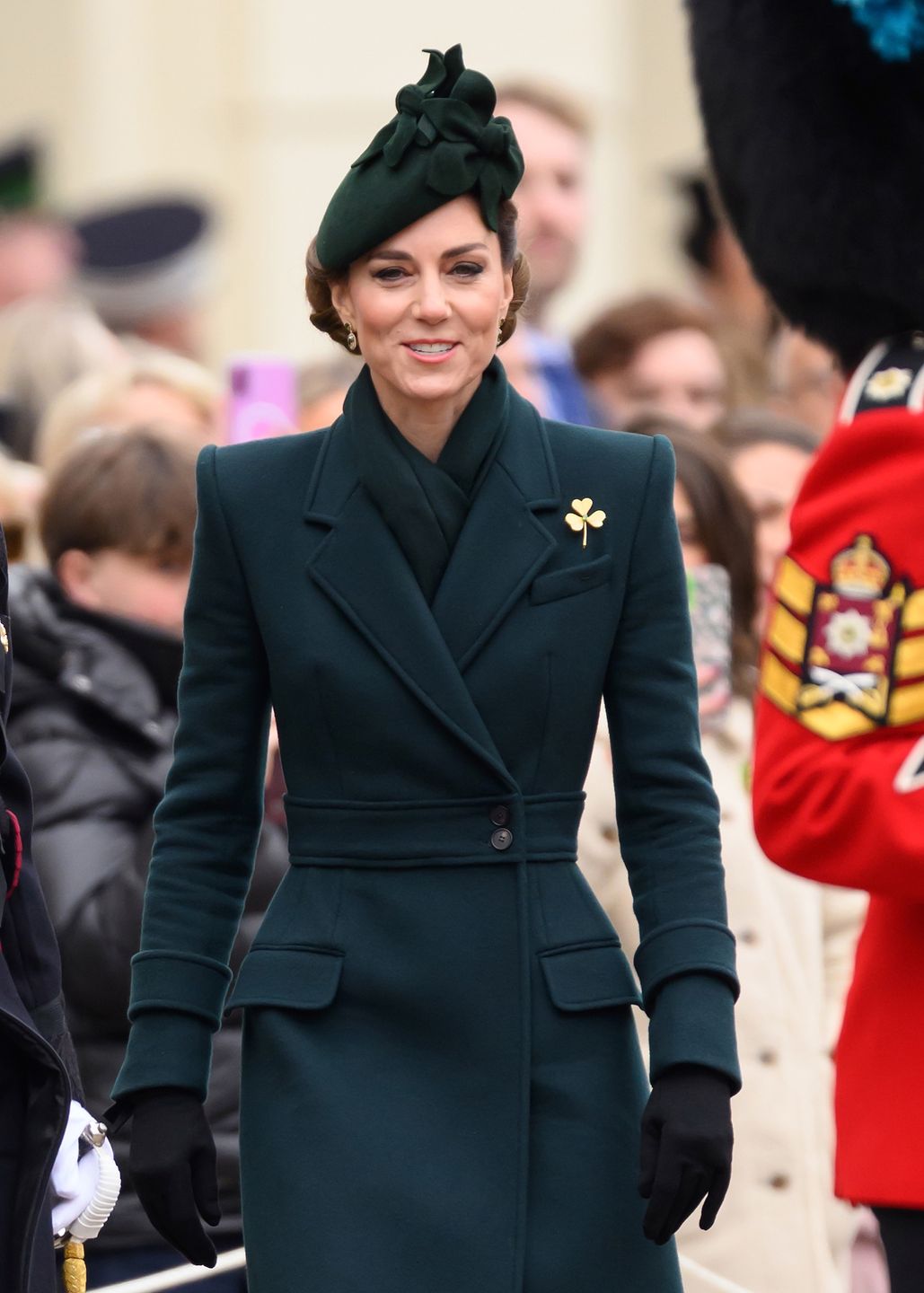 Kate Middleton na obchodach Dnia Świętego Patryka