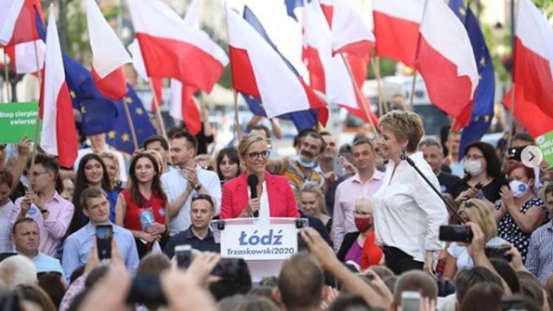 Małgorzata i Rafał Trzaskowski dziękują wyborcom