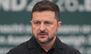 Zełenski w Dublinie: Putin chce dalej walczyć