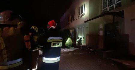 Nocny pożar szkoły koło Lublina. Uczniowie przeszli na zdalne nauczanie