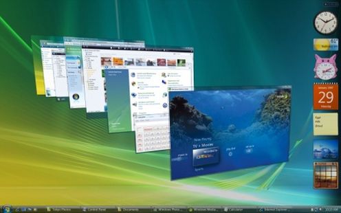 Jak wyłączyć przełączanie okien w 3D w Vista?