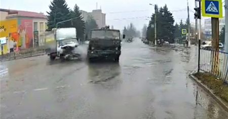 Rosjanie się doigrali. Wystarczył zwykły dostawczak