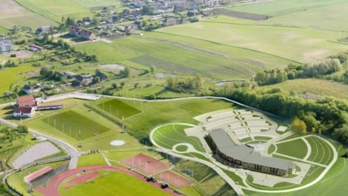 Stadion i hotel w Gniewinie