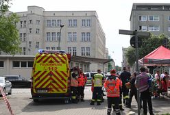 Strzały w szkole za Odrą. Ranna pracownica. "Miał też kuszę"