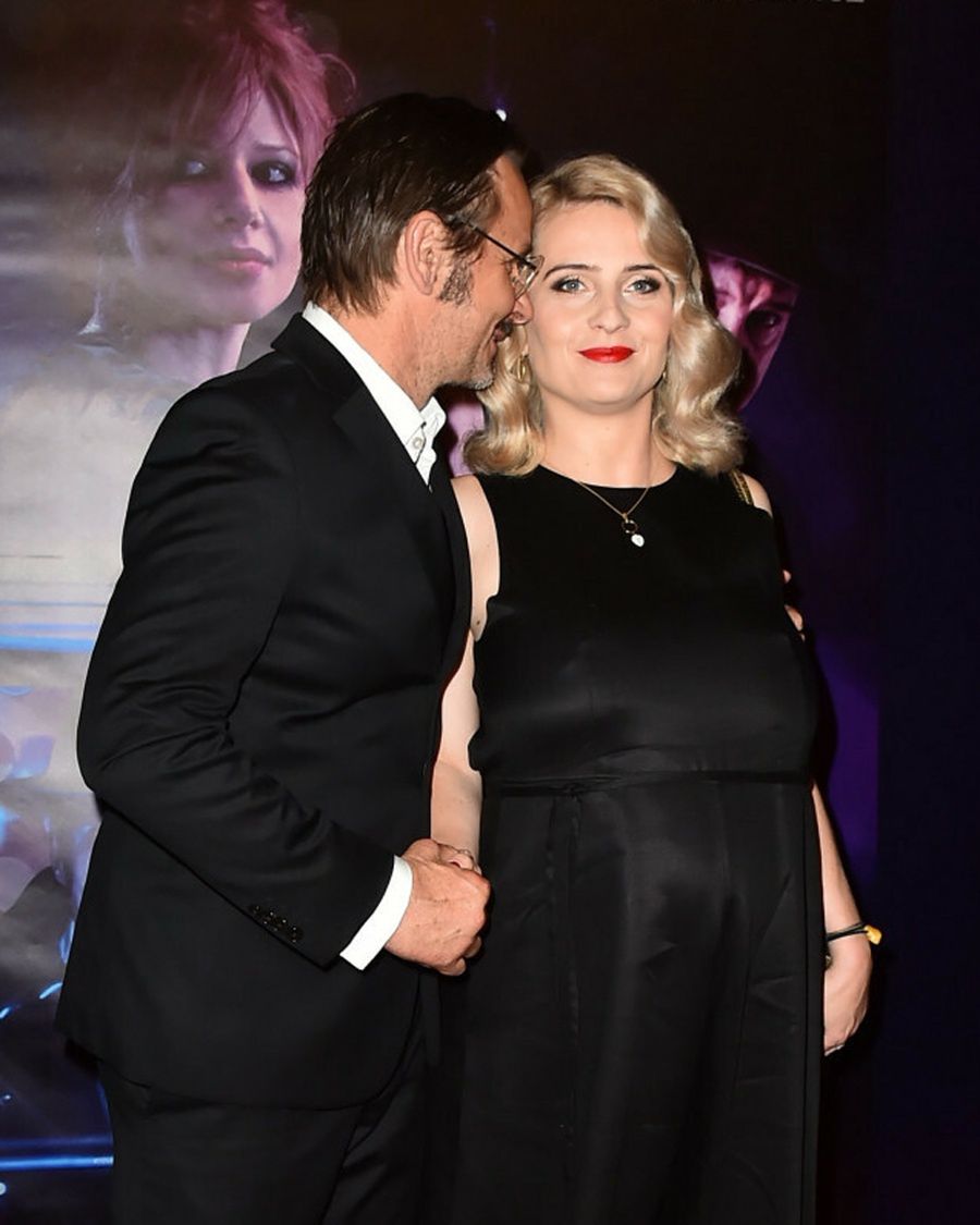 Bartłomiej Topa i Gabriela Mierzwiak na premierze filmu "Miasto"