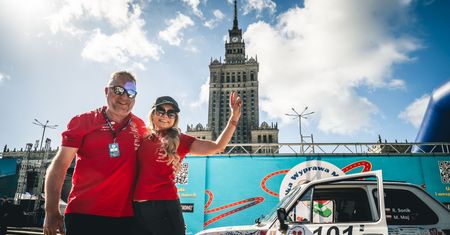 Pucha dla Malucha. Znany rajdowiec zebrał ponad 2 miliony złotych
