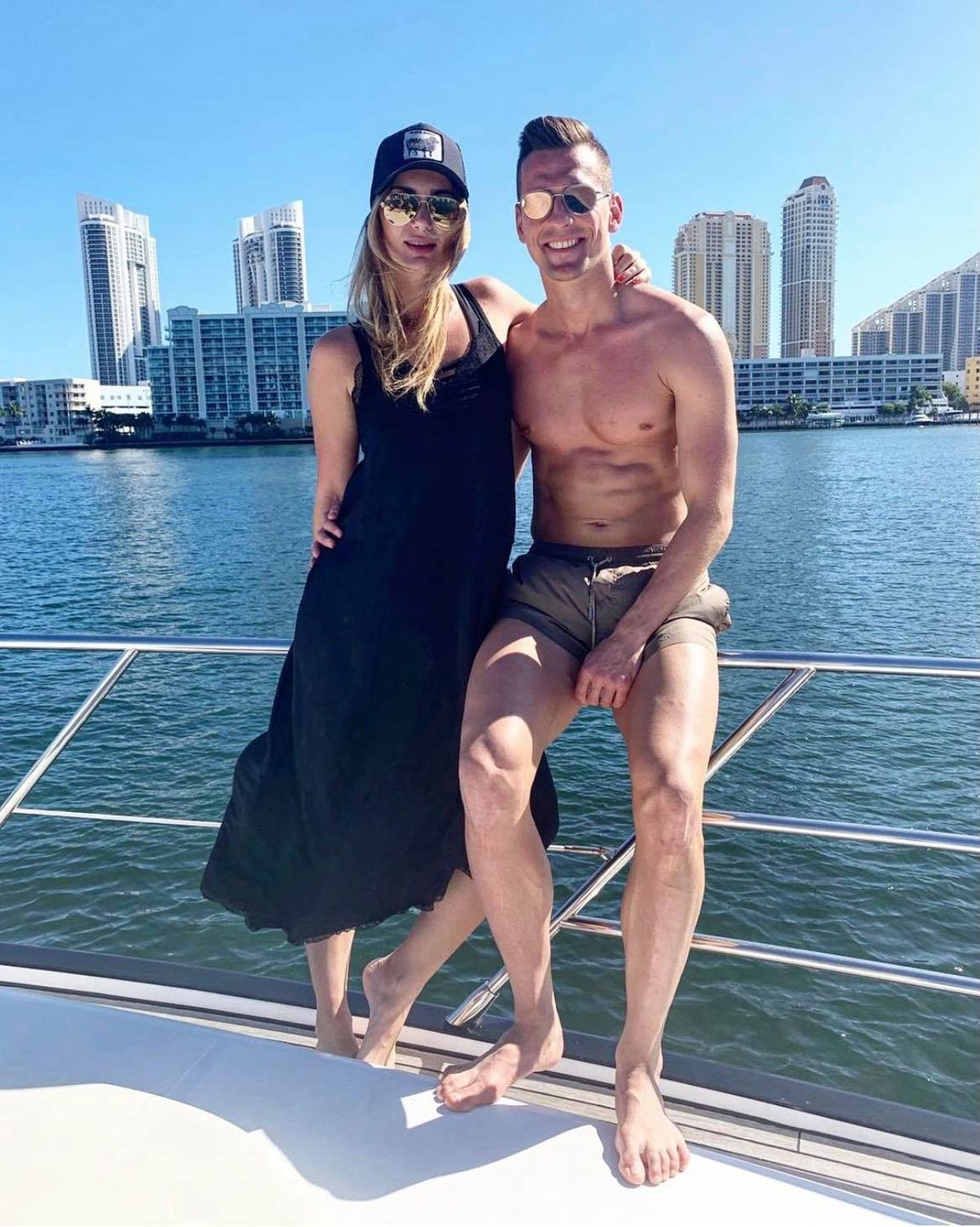 Jessica Ziółek i Arkadiusz Milik