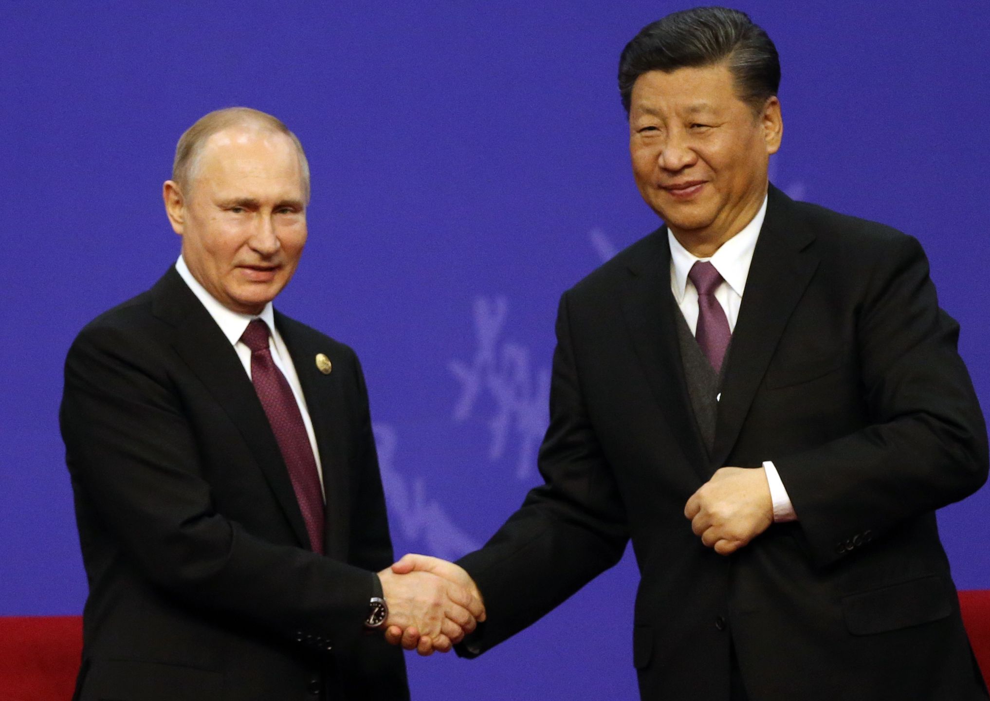 Władimir Putin i Xi Jinping