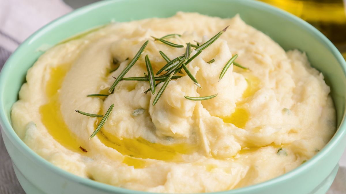 Puree z dodatkiem parmezanu