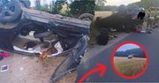 Poważny wypadek w Sarzynie - lądował śmigłowiec LPR