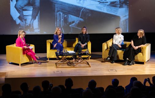 Zdjęcie Śniadanie Liderów na Konferencji PIKE od lewej: Ewelina Witenberg, Grażyna Torbicka, Katarzyna Mazurkiewicz, Izabela Kuna, Marta Grela