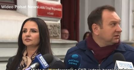 Poseł Lewicy musiał przerwać konferencję prasową. ''O Jezu...''