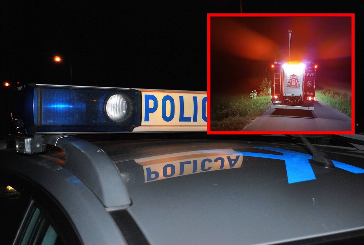 Nocna tragedia na Podkarpaciu. Samochód wjechał w pieszych