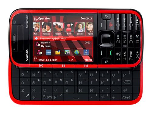 Nokia 5730 XpressMusic z klawiaturą QWERTY